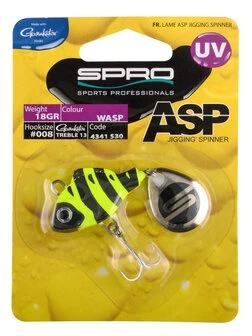 Spro ASP Jiggin' Spinner UV Wasp 18gr - Afbeelding 2