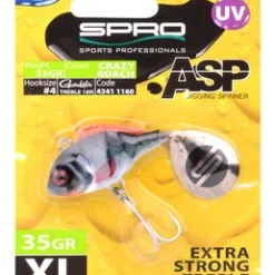 Spro ASP Jiggin' Spinner UV XL Crazy Roach 35gr
