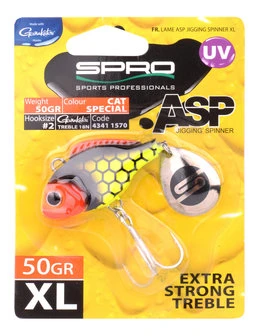 Spro ASP Jiggin' Spinner UV XL Cat Special 50gr