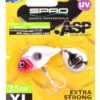Spro ASP Jiggin' Spinner UV XL Red Head 35gr