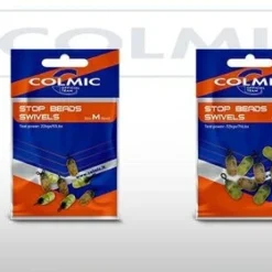 COLMIC STOP BEADS SWIVELS (8pcs): SIZE M