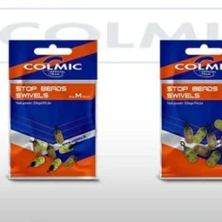 COLMIC STOP BEADS SWIVELS (8pcs): SIZE L