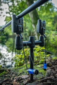 Preston Korum KBI-COMPACT 3 Rod Remote Alarm Set Bite Alarm