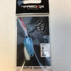 ALBATROS Predox Sakana Delta Spoon -Light Blue/yellow #8 - 2gr