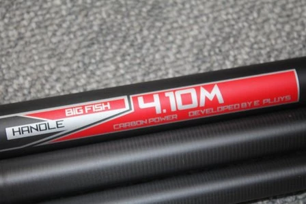 Pluys Mastercarp Schepnetsteel 4.10m - Afbeelding 2