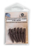 B-carp Distance Safety Lead Clip - 32mm Brown