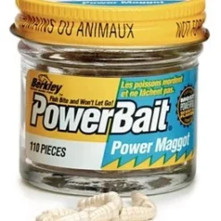 Berkley Powerbait Micro Power Maggot - White