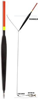 Zebco QUANTUM MR. PIKE PIKEWAGGLER 26CM ZWART - 15G