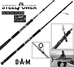 DAM Steel Power - Black Tuna - 2.40m