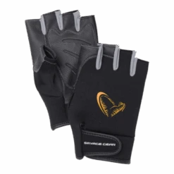 Savage Gear Handschoenen- NEOPREEN HALVE VINGER L ZWART