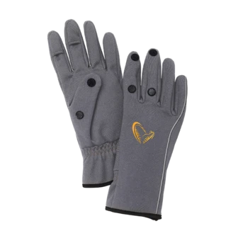 Savage Gear Handschoenen- SOFTSHELL GLOVE L GREY
