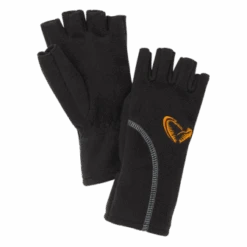 Savage Gear Handschoenen WIND PRO HALF FINGER M BLACK