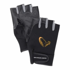 Savage Gear Handschoenen- NEOPREEN HALVE VINGER M ZWART