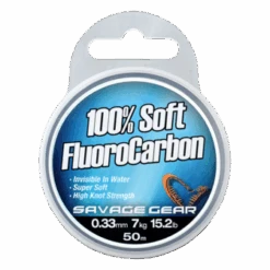 Savage Gear 100% SOFT FLUORO CARBON 0.26 / 4.7kg