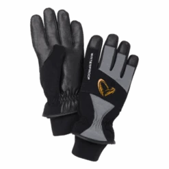 Savage Gear Handschoenen- THERMO PRO GLOVE - Medium GREY/BLACK