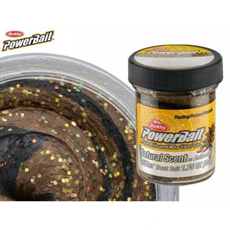 Berkley PowerBait- ANIJS- Natural Glitter - Black & Brown Twist