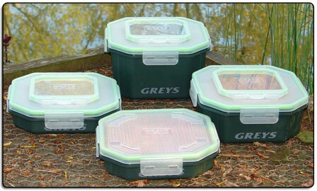 Arca GREYS KLIP-LOK Flip Top Madendoos - 2.4 Pt - Perforated Lid - Afbeelding 3