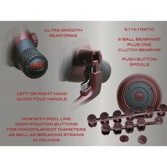 Drennan Red Range Feeder Reel 6-40 - Afbeelding 2