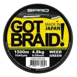 Spro GOT BRAID! - Weed Green 150 M