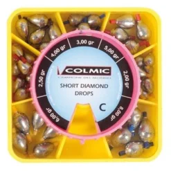 Colmic Schuifloodjes / Torpille "short Diamond" BOX C